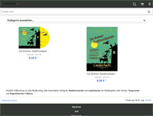 Tablet Screenshot of lilie-musikverlag.de